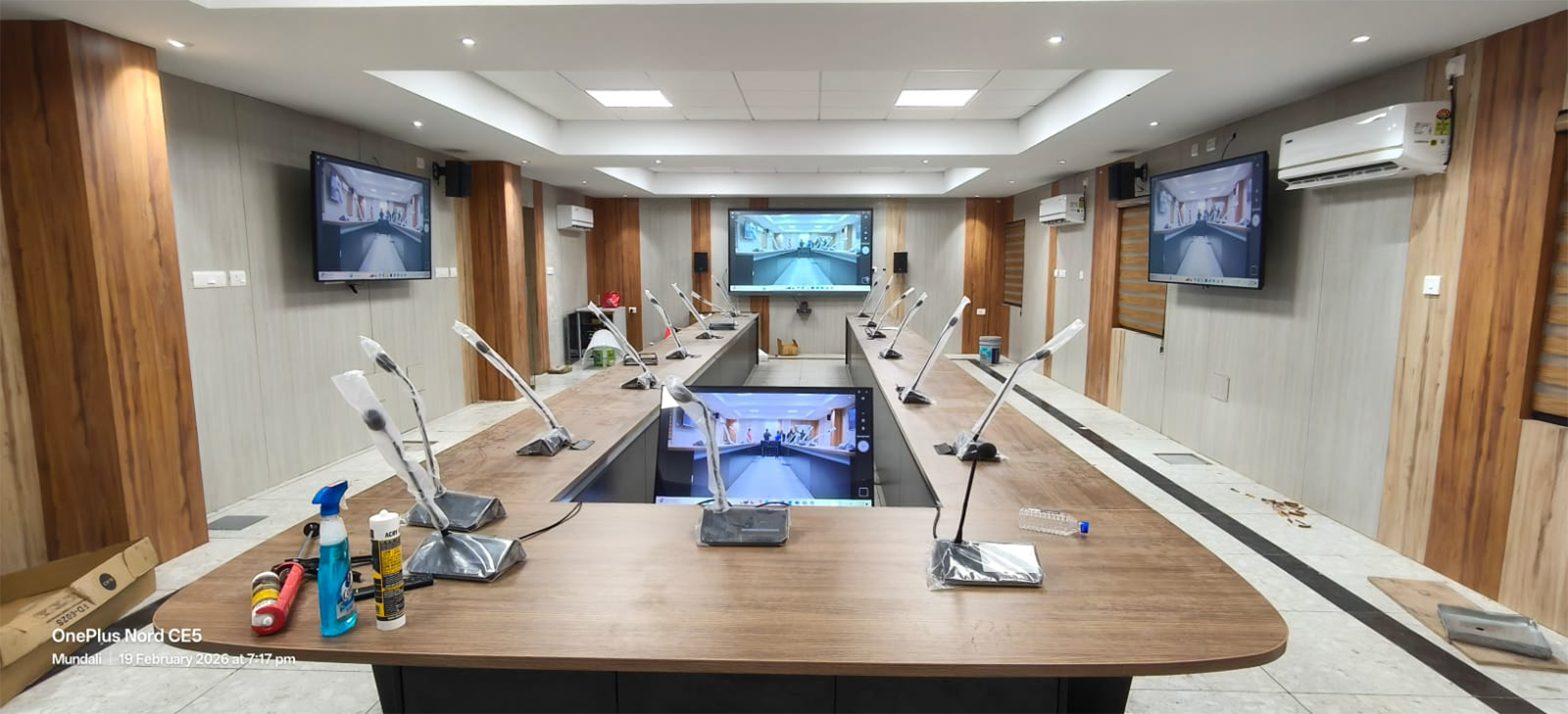 CISF Director General's (DG) Conference Room, Cuttack, Odisha chooses BA as their sound partner.