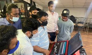 Sound Ideaz Academy, India's finest Sound Engineers test drive the Waves eMotion LV1 with Eran Ben Zur