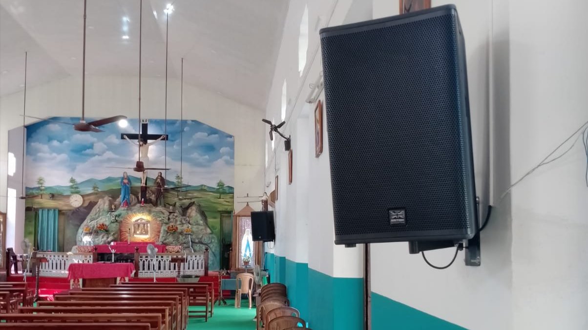 Sacred Heart Church, Angadikadavu - Kerala chooses British Acoustics as their sound partner. Gallery 6