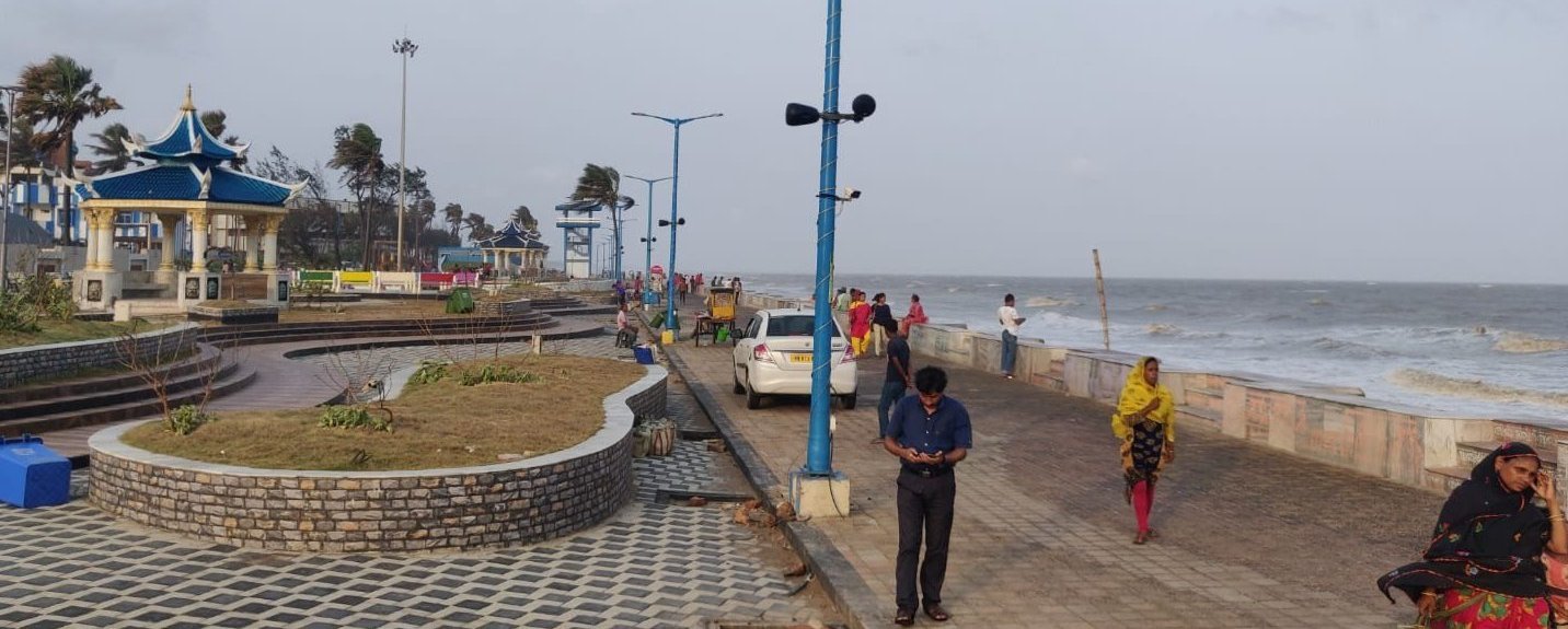 Digha Sea Beach Walkway