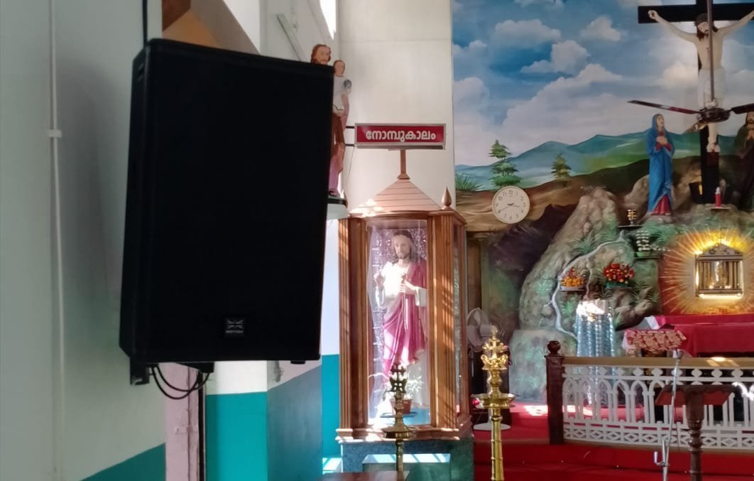 Sacred Heart Church, Angadikadavu - Kerala chooses British Acoustics as their sound partner. Gallery 5