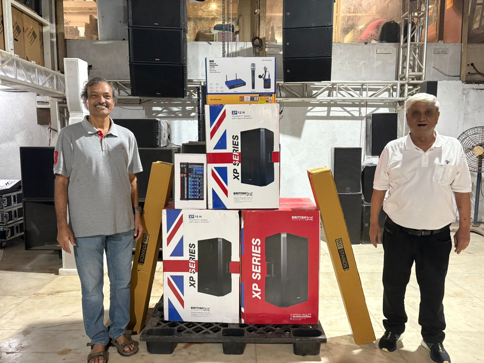 Rotary Club of Navi Mumbai, Maharashtra, chooses BA as their sound partner.