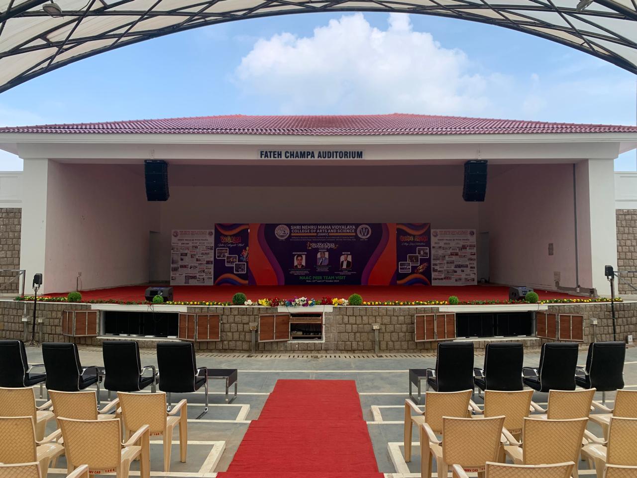 SNMV College of Arts and Science, Coimbatore, TamilNadu chooses BA & OSL as their sound partner.