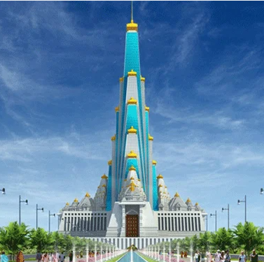 ISKCON - Vrindavan Chandrodaya Mandir, Lucknow-Uttar Pradesh. Gallery 9