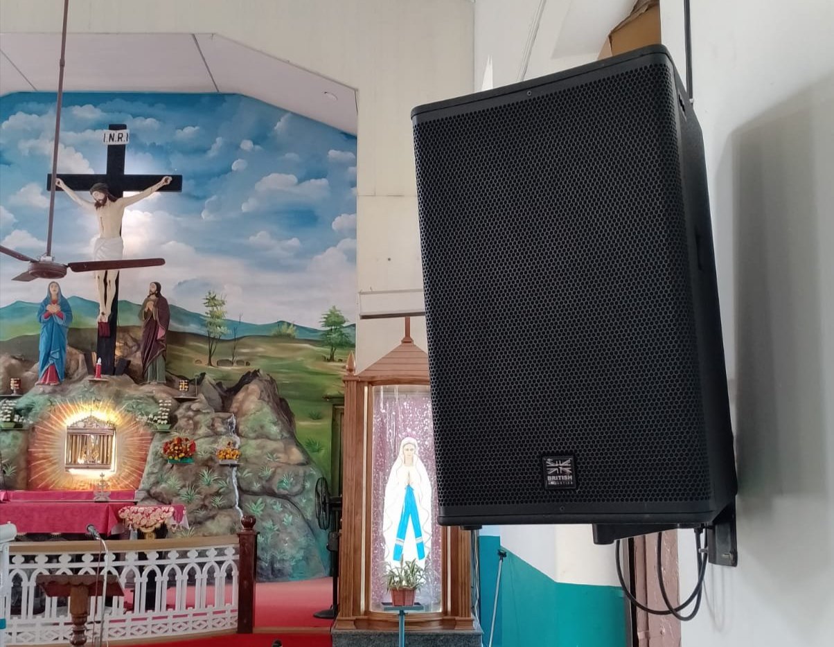 Sacred Heart Church, Angadikadavu - Kerala chooses British Acoustics as their sound partner. Gallery 4
