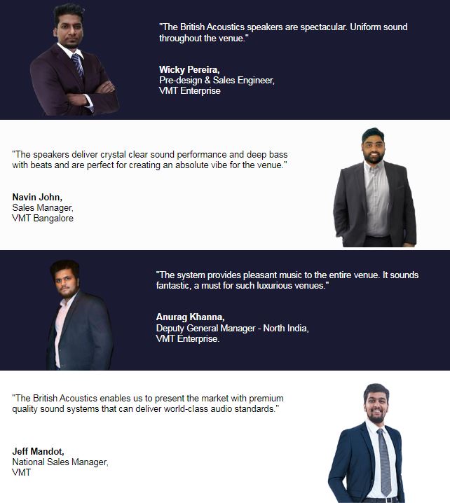 JRC Palladio, Bangalore - Karnataka chooses British Acoustics as their sound partner. Gallery 8